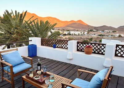 VERY NICE COMFORTABLE HOUSE WITH STUNNING VIEWS OF THE SEA AND MOUNTAINS