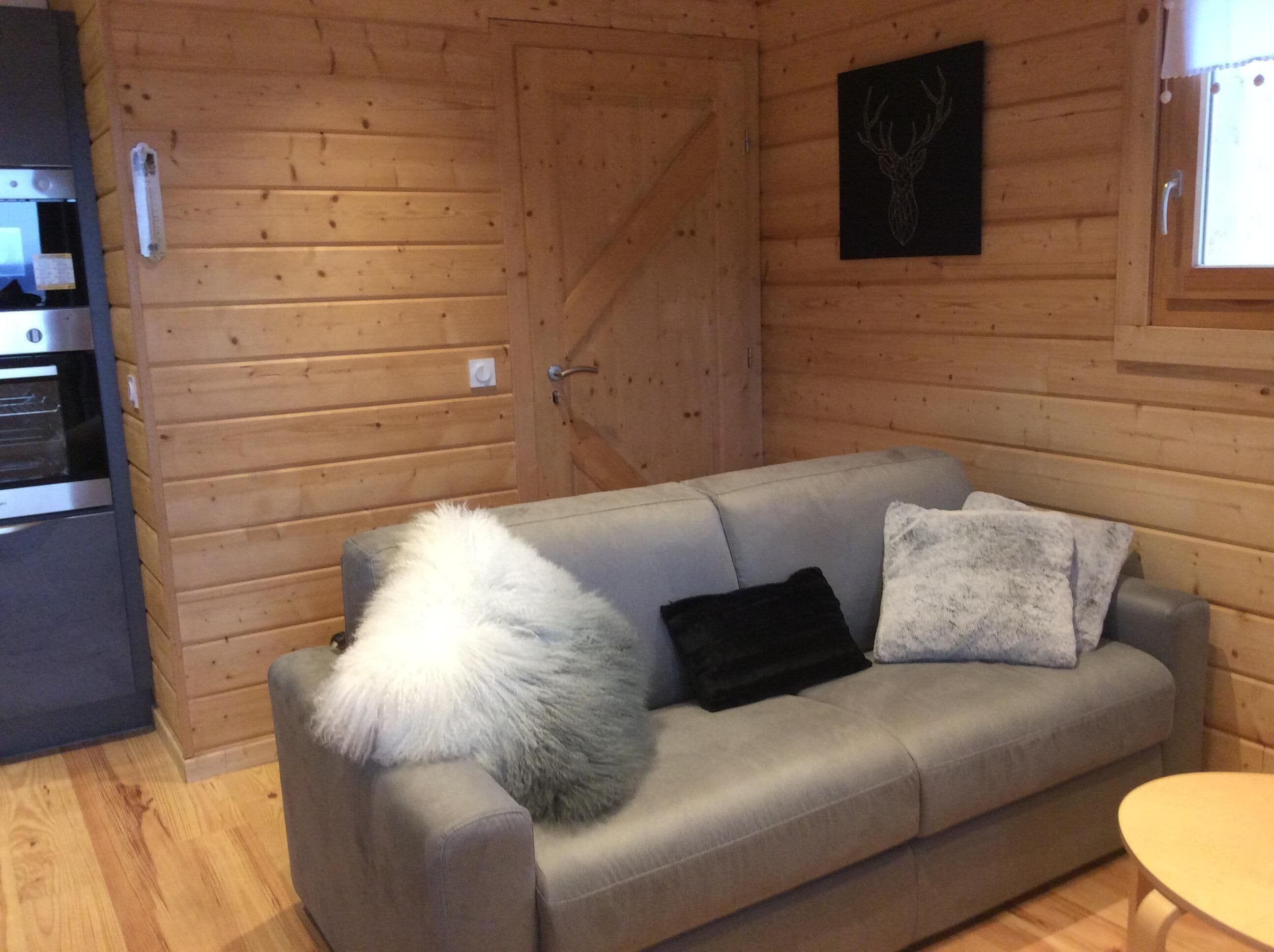 Charming T3- 6 beds in lower chalet with magnificent views