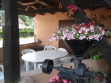 Terrasse couverte