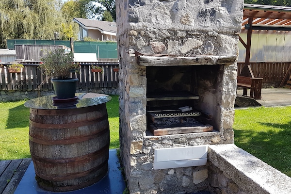 barbecue extérieur
