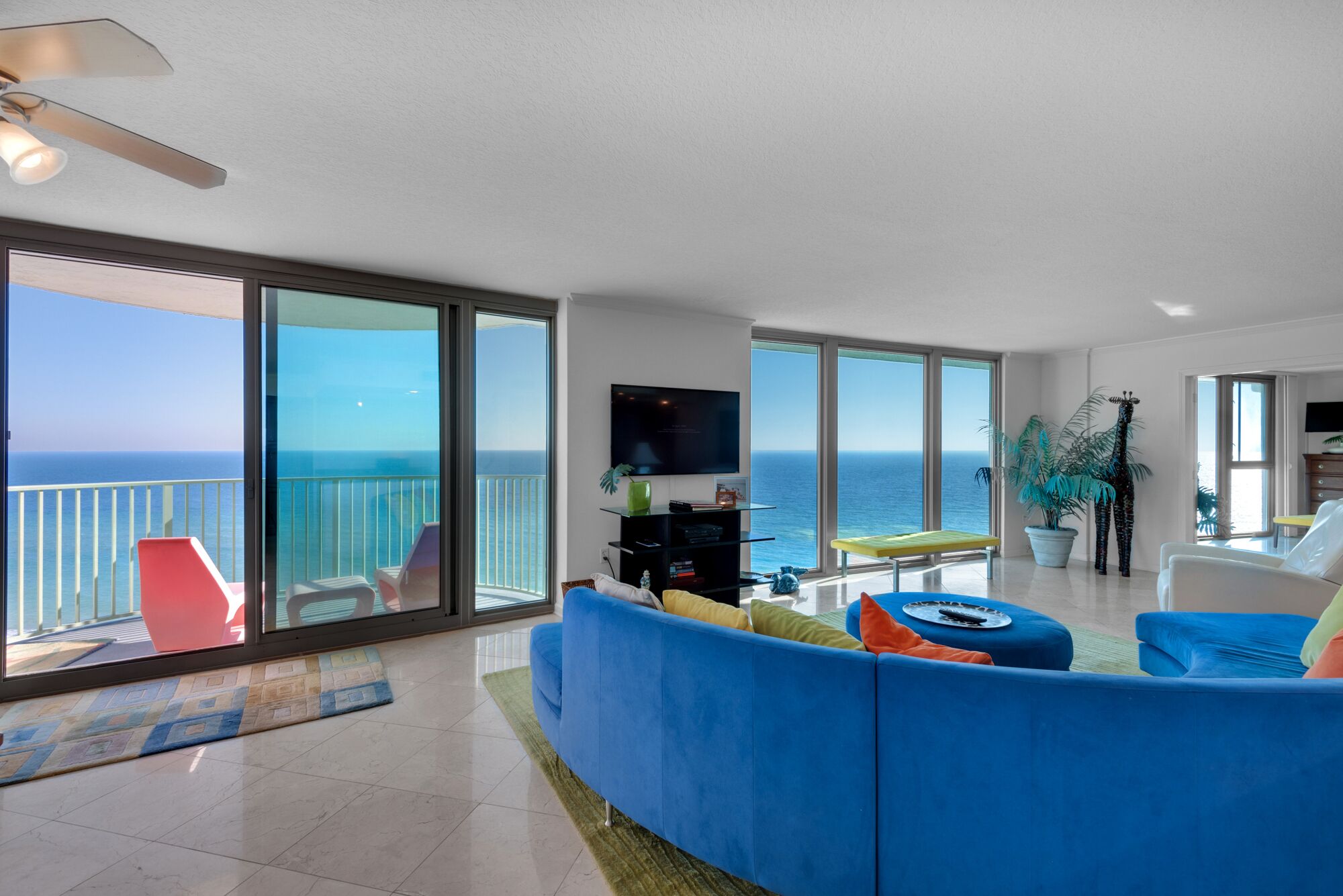 Luxury Private Beachfront Penthouse -- 3 Bedroom, 3 Bath , Amazing Views