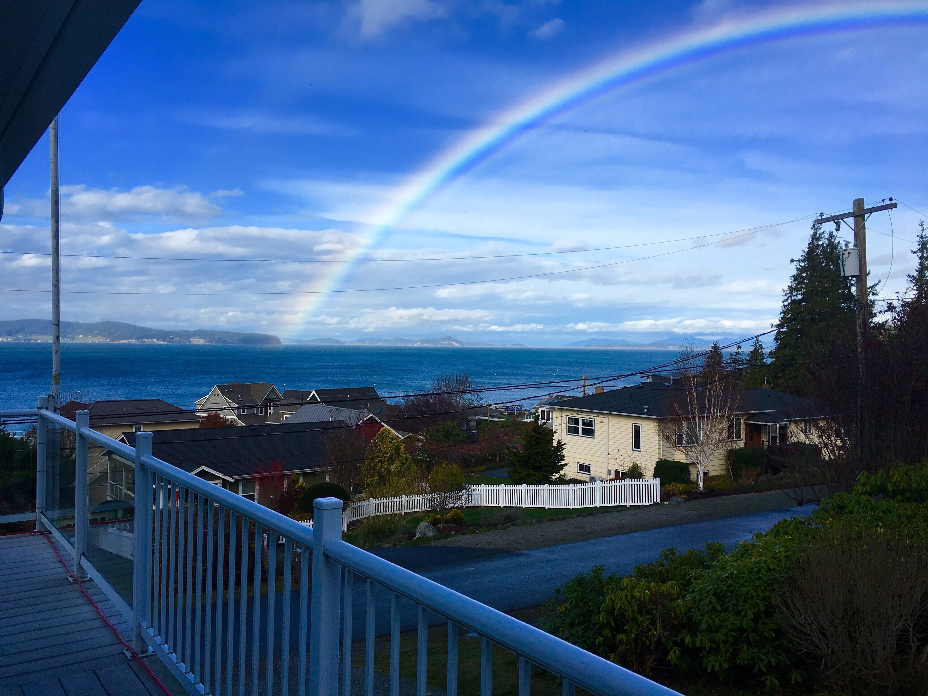 Follow the rainbow at Camano Island 