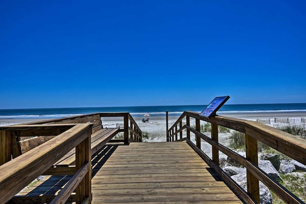 Beach nearby