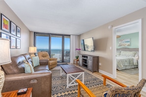 Smart TV, DVD player, books, music library