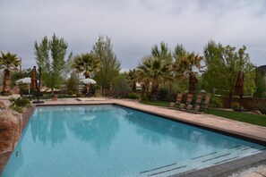 Indoor pool, a heated pool