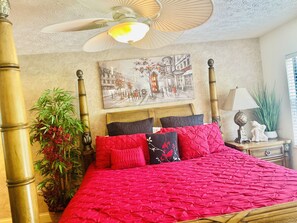 2 bedrooms, iron/ironing board, free WiFi, bed sheets