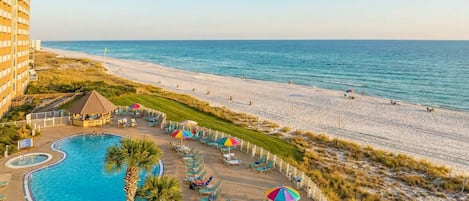 Una piscina climatizada