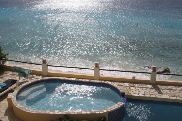 Late afternoon view from the terrace