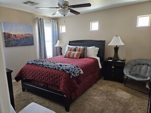 3 bedrooms, iron/ironing board, free WiFi, bed sheets