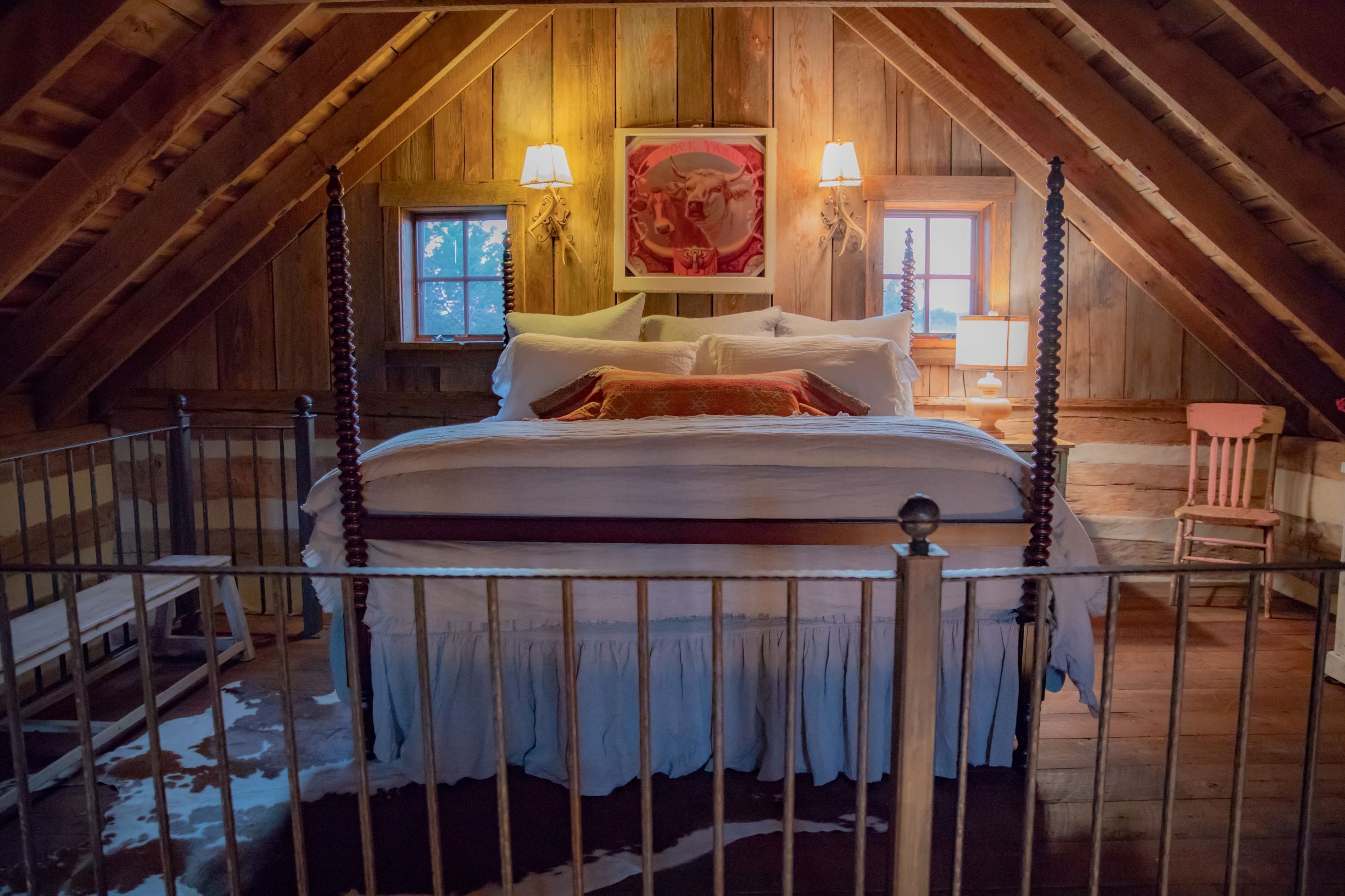 Hill Country Log Cabin