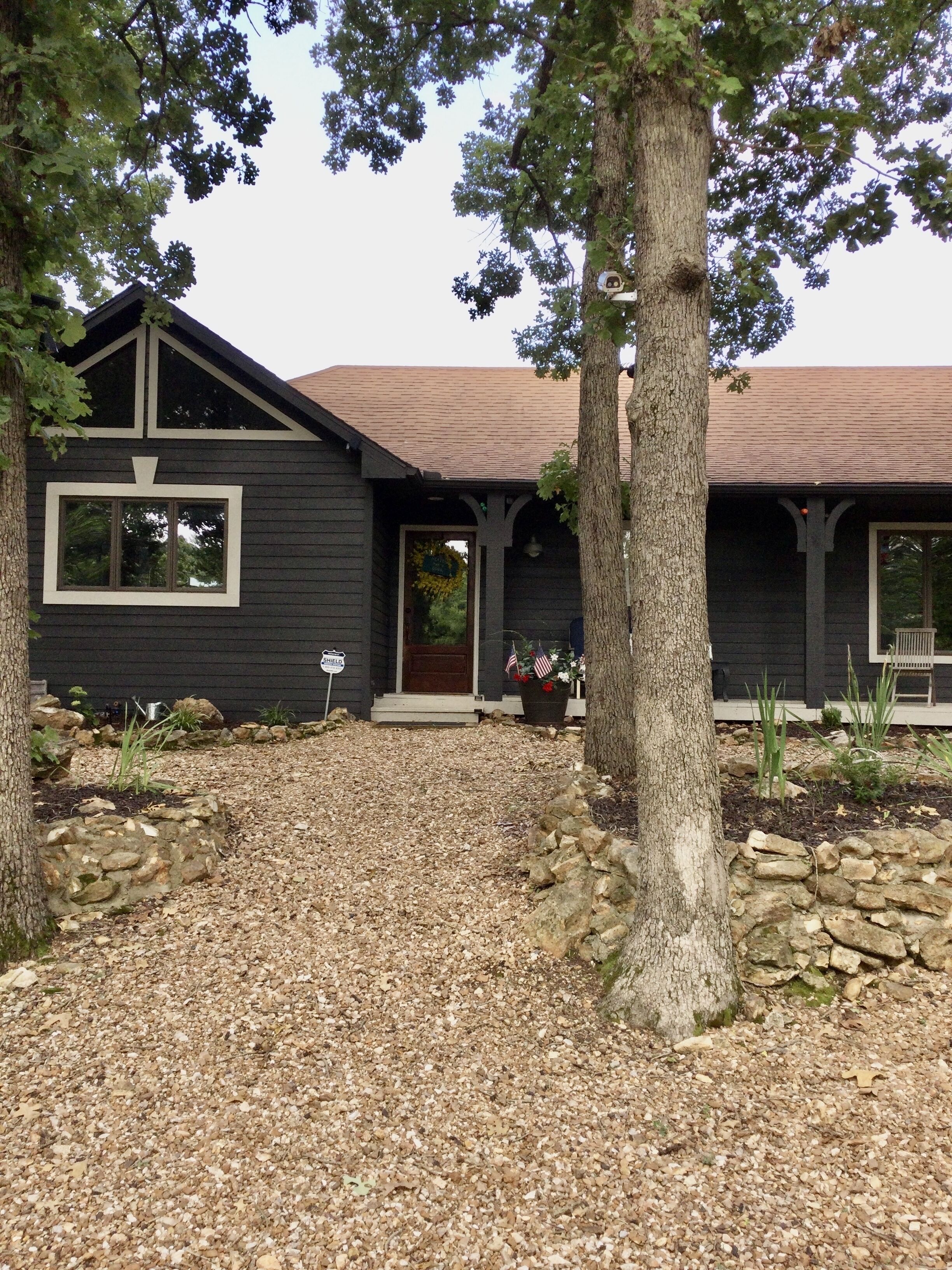 Spectacular view on the bluff of Truman Lake