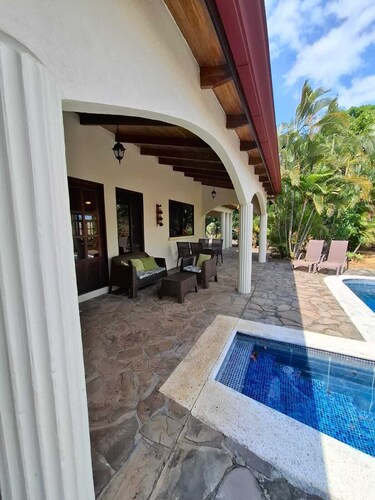 Spectacular views in very private and exquisitely landscaped setting