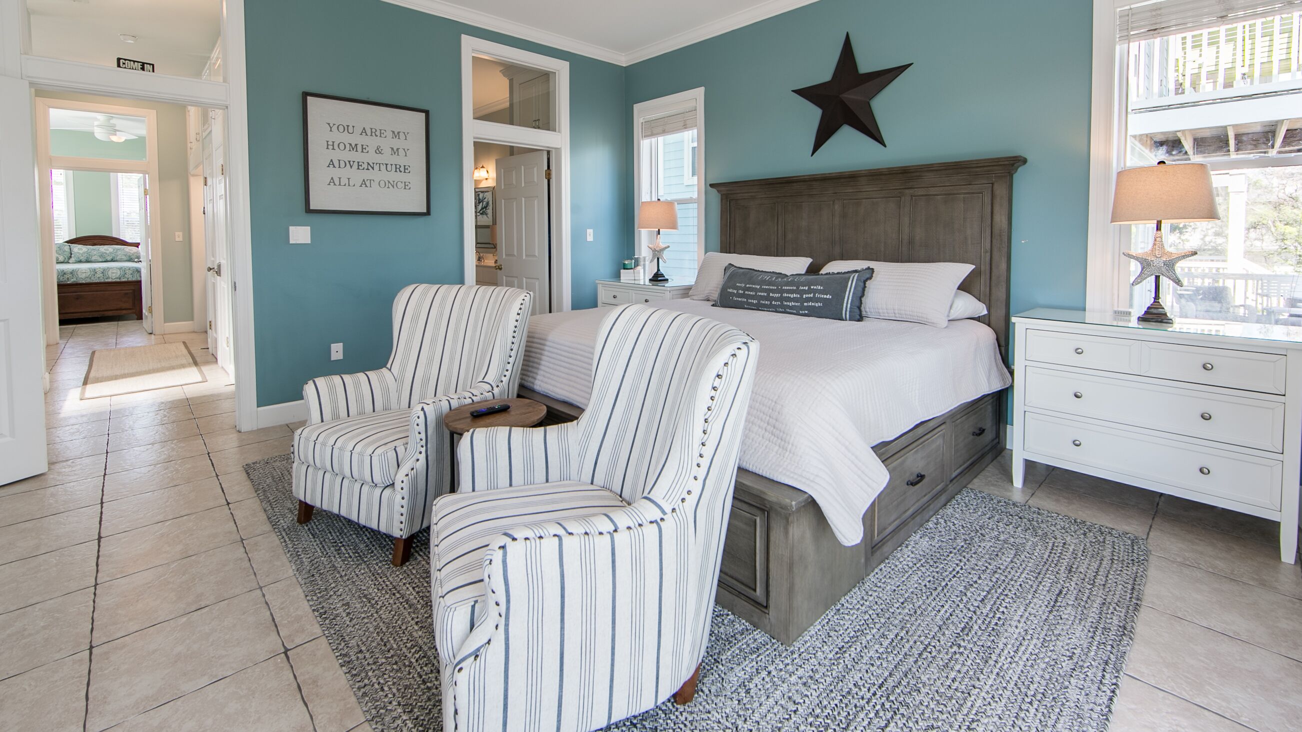 5 BR/4 BA, 3 King +2 Queen + Bunks – Solar Therapy 30A