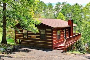 Exterior - Romantic Getaway in the Smokies-HOT TUB & JACUZZI - Blue Spruce (Townsend)