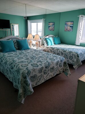 2 slaapkamers, een strijkplank/strijkijzer, gratis wifi