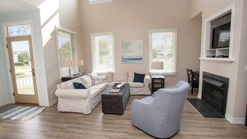 Smart TV, DVD player, foosball, table tennis