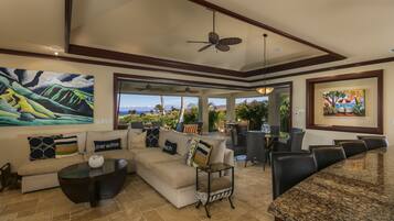 Smart TV, books, music library, video library