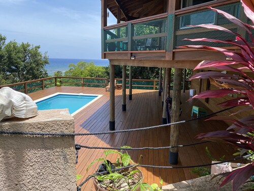 Hangside Paradise Fly Fishing Flats Private 4 Schlafzimmer w / Pool und Meerblick