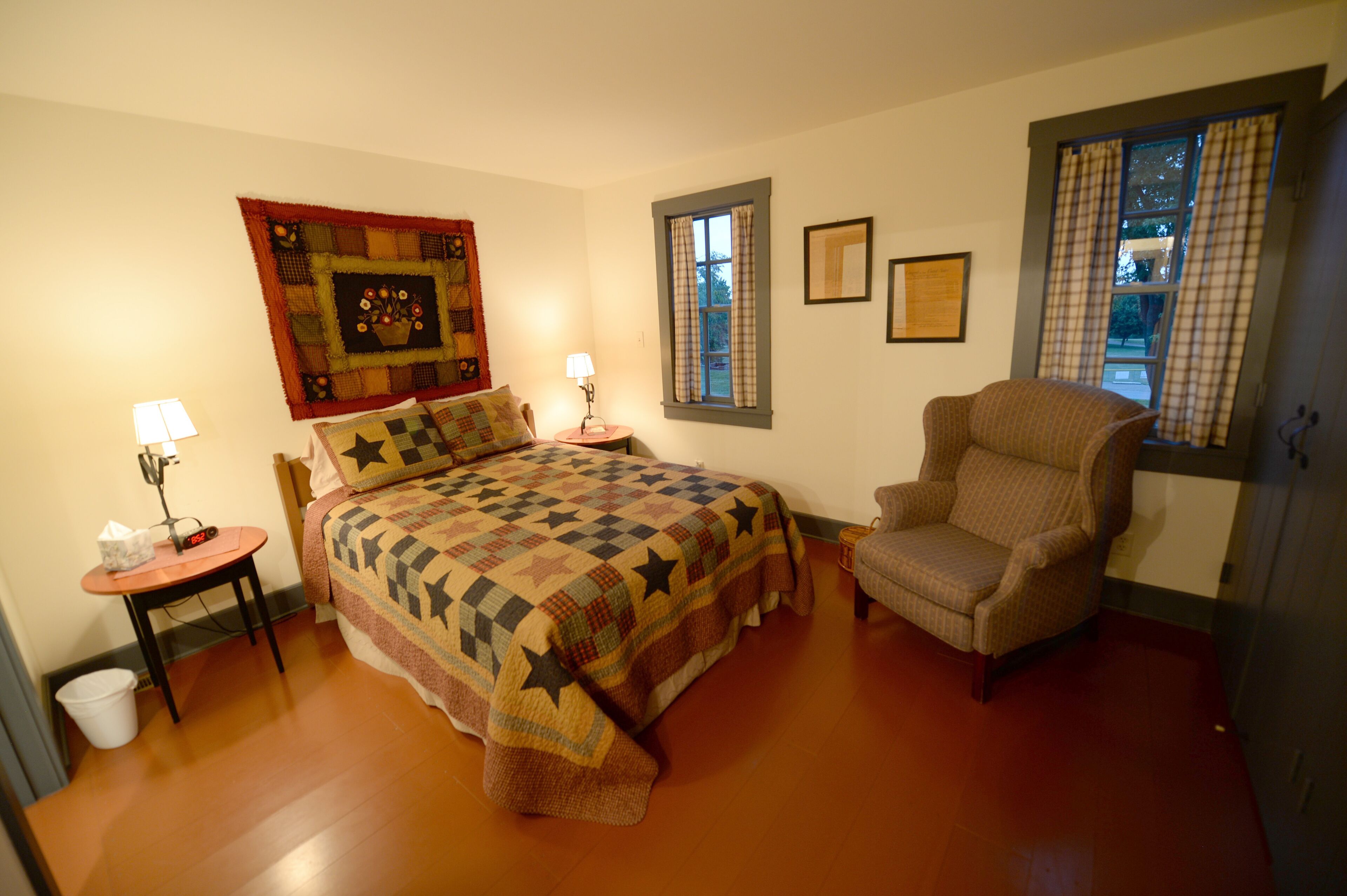 2 bedrooms, iron/ironing board, travel crib, WiFi