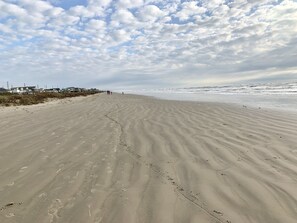 Beach nearby, sun-loungers