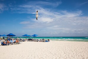 Sun-loungers, beach towels - Elegant & Quiet 2BR Oasis in Playacar-
5 Min to Beach, Pool AcccessGolf & Tennis (Playa Del Carmen)