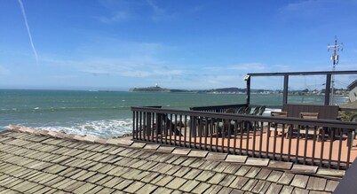 Miramar Beach oceanfront home w/ amazing deck views & just steps from the beach