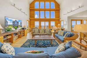 TV, DVD player, table tennis, books