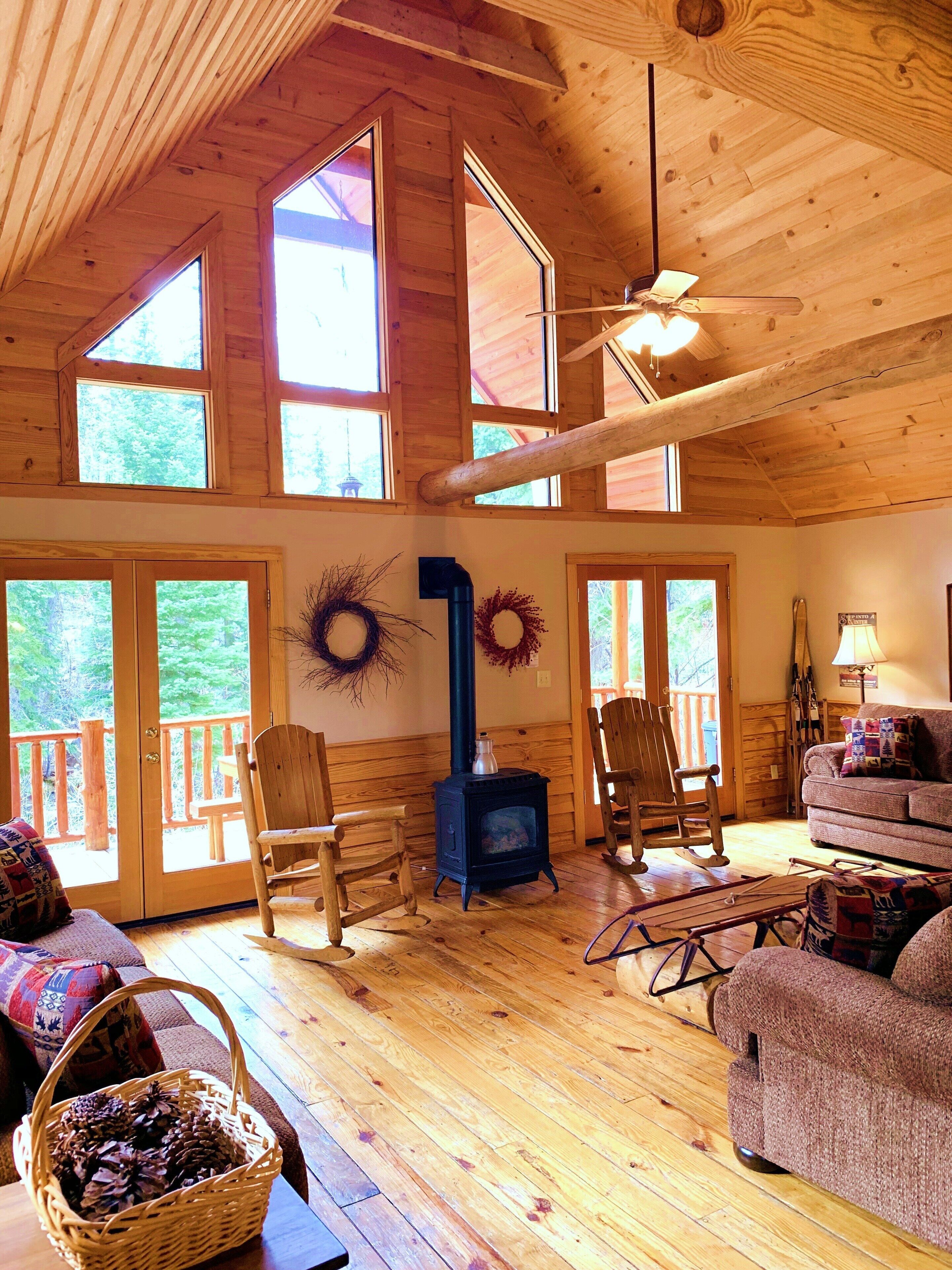 Spacious Cabin in Monarch--4 Miles to Great Skiing!