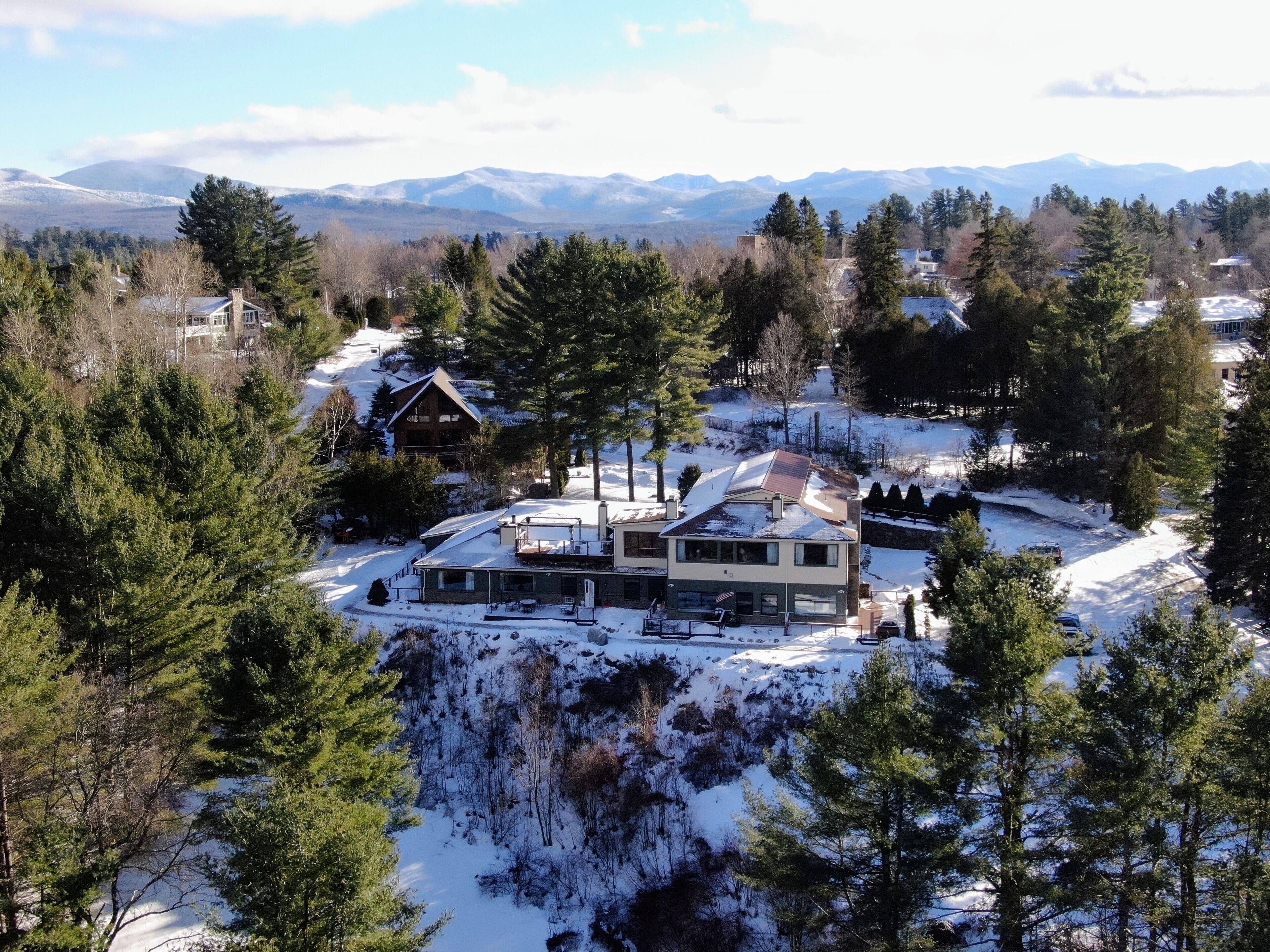 Overhead view