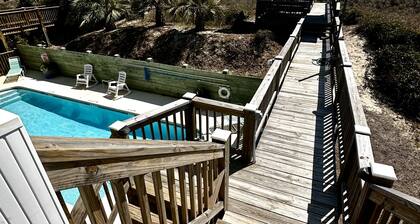 OCEAN FRONT home with POOL, Great LOCATION near pier, 5 bed & 5 bath