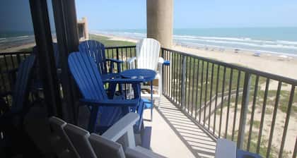 Condo 3BR en bord de mer, dernier étage, unité de coin, vue imprenable