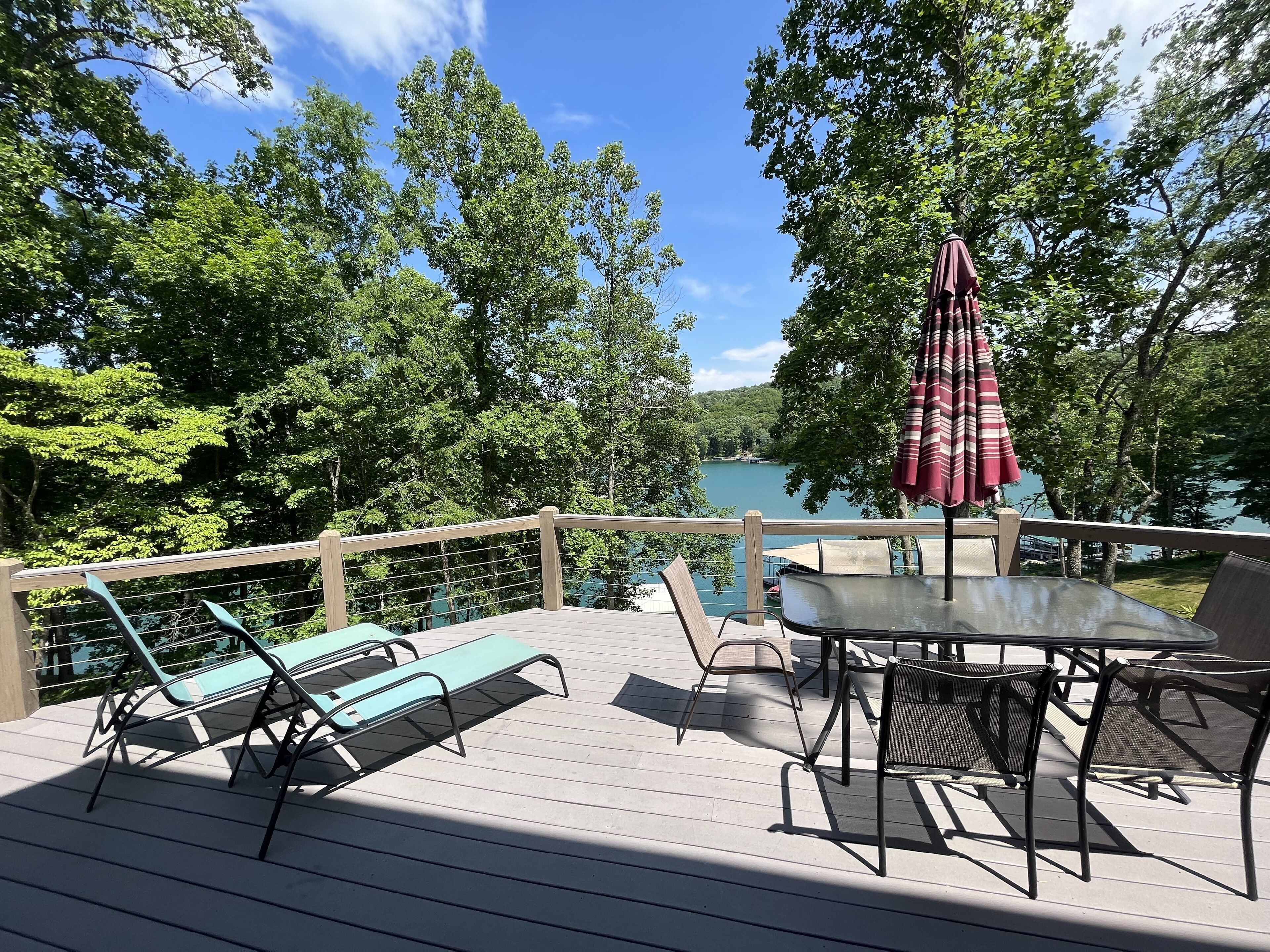 Spacious lovely home on beautiful Norris Lake.