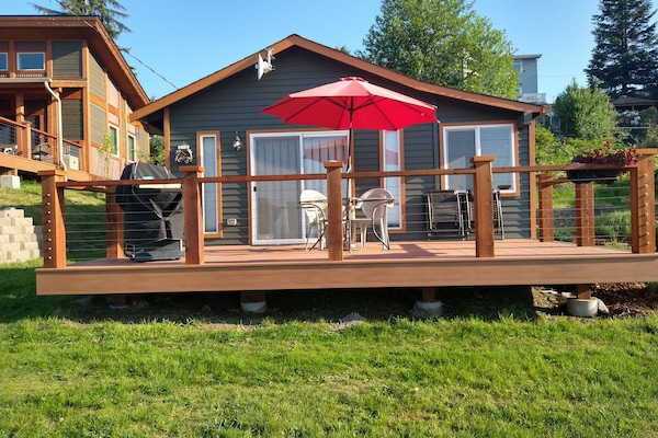 Our lovely brand new deck :)