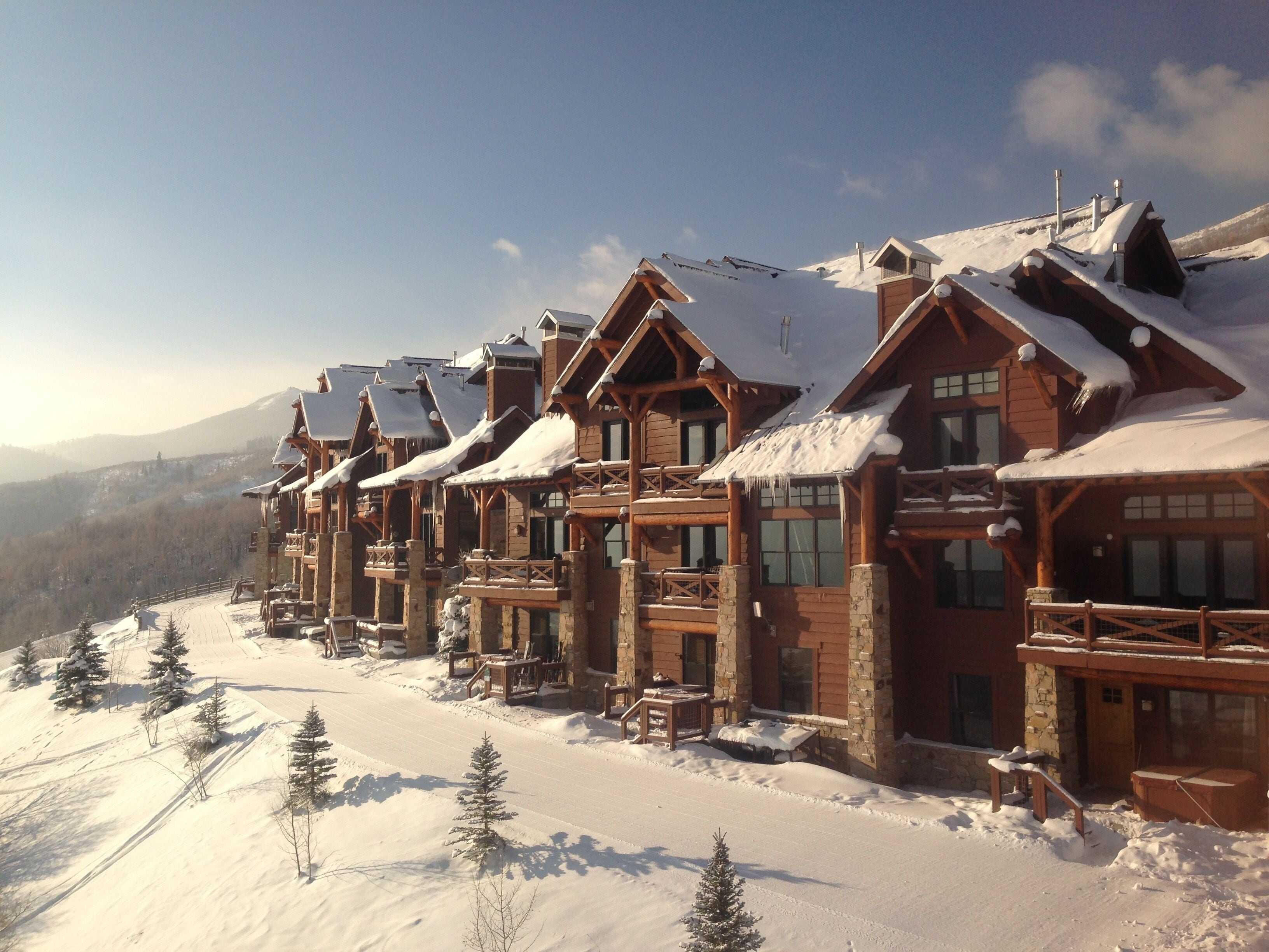 Deer Valley Slope Side Luxury...True Ski in/Ski Out Retreat