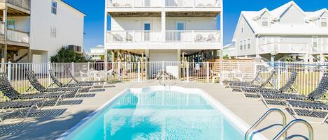 Außenpool, beheizter Pool