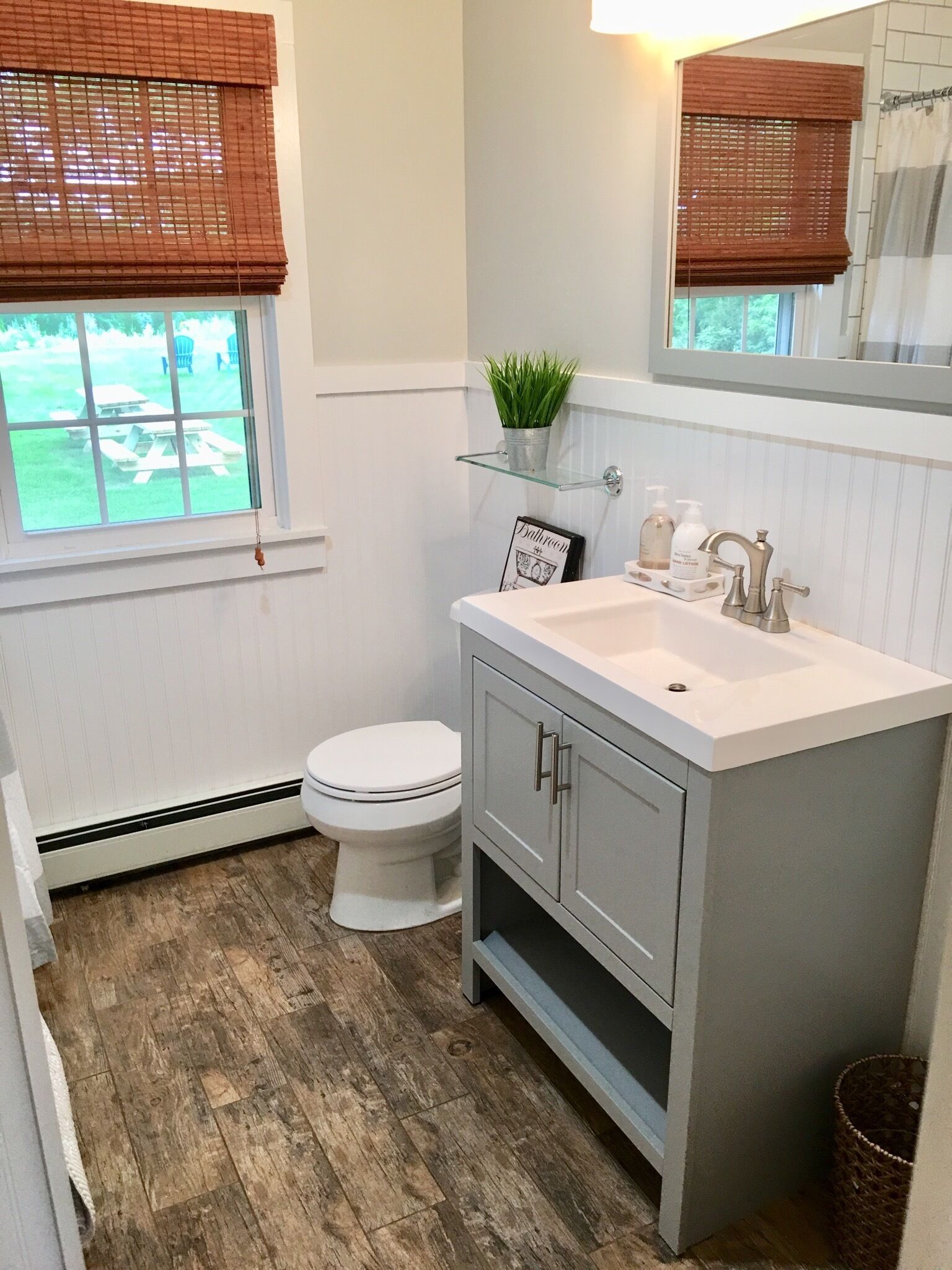 New first floor bathroom