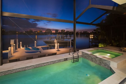 WOW! Over the TOP VIEWS from NEW 4 bed/4.5 bath two story home w Pool & Spa