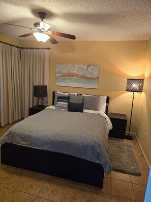2 bedrooms, desk, iron/ironing board, free WiFi