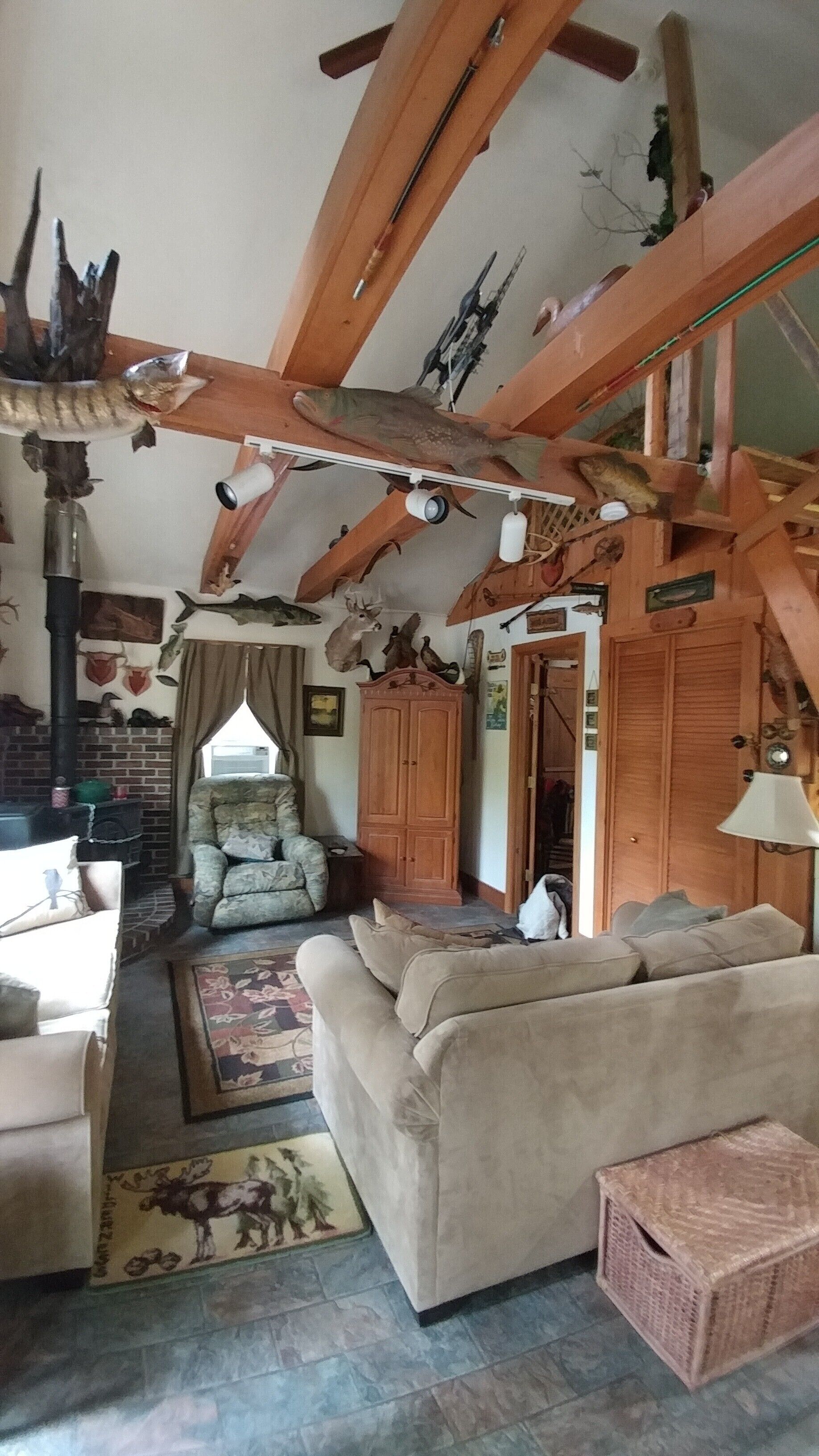 Waterfront Maine Country Cabin