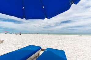 On the beach