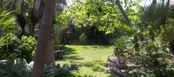 QUIET TROPICAL HIDEAWAY Beautiful garden, comfortable one bedroom retreat