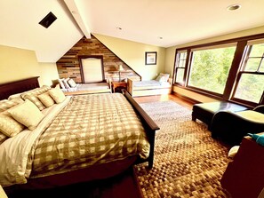 6 dormitorios, escritorio, sistema de insonorización