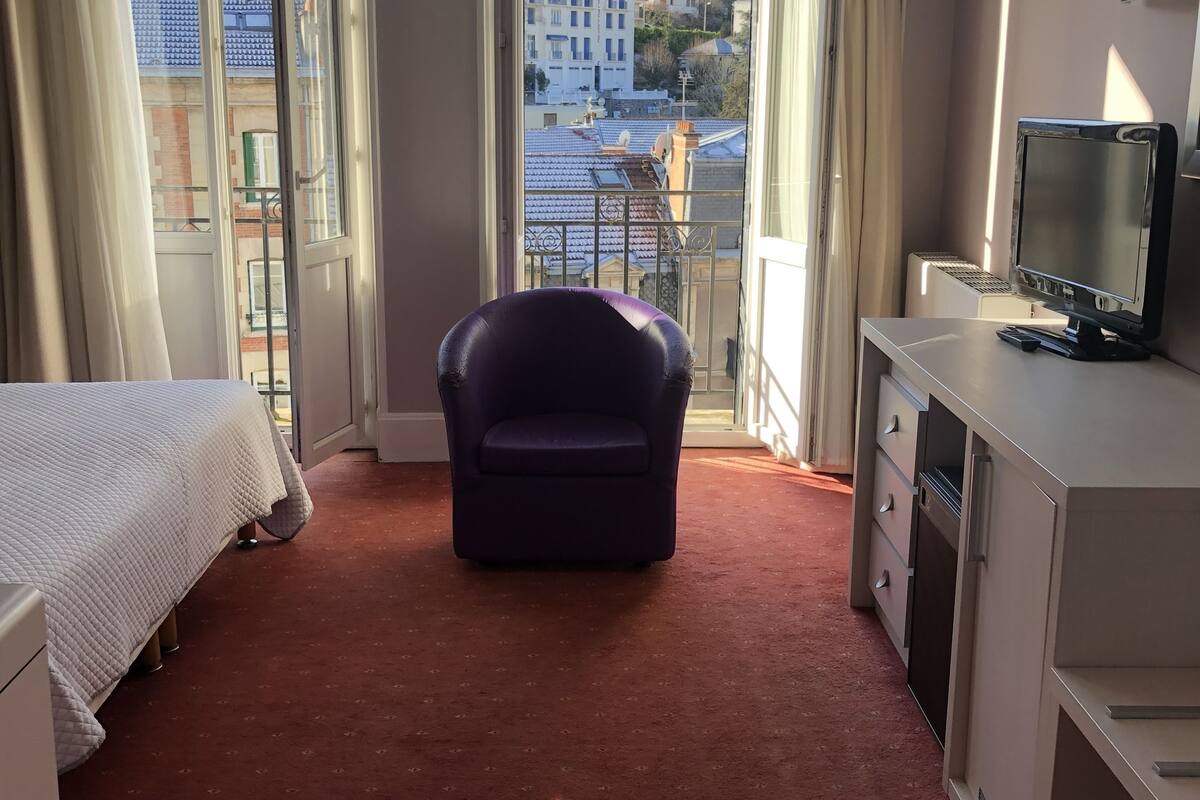 comfort double room | balcony view