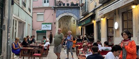 Opções para refeição ao ar livre