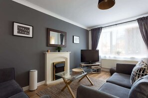 TV, DVD player, offices