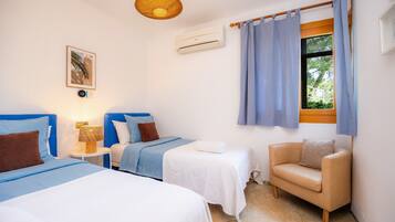 2 dormitorios, tabla de planchar con plancha, wifi gratis y ropa de cama