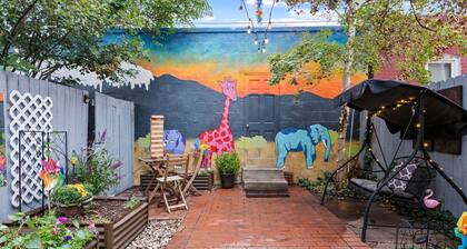 Casa Capitol Hill de 5 estrellas, Garaje 3Bd, Patios y Paseo al centro / convención.