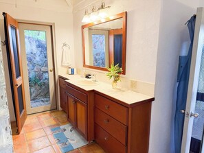 Bathroom - Chill by the Pool, Enjoy the Views: Tennis Cottage with A/C and Chocolate Hole Views (St John)