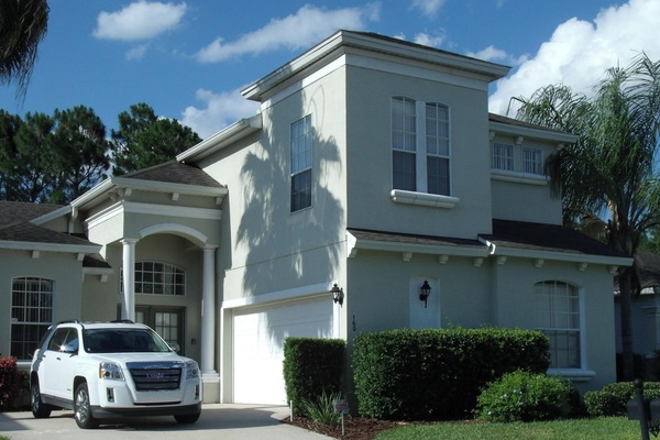 Front of Villa