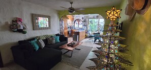 Smart TV, books, stereo - Best Los Muertos Beach Location! Beautiful Private Courtyard w/Fountain! (Puerto Vallarta)